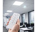 Pack de 8 - Panneau LED 28W 60x60 BLANC dimmable 150lm/W avec détecteur de mouvement +