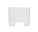 Écran de protection plexiglass transparent H 60 x L 76 x P 16 cm