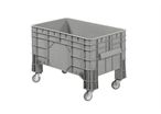 CAISSE-PALETTE LEGERE UNIVERSELLE / SUR ROUES - 1040X640X680 MM - 220 L