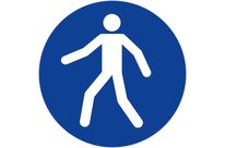 Panneau Utiliser le passage - Rigide Ø300mm - 4061702