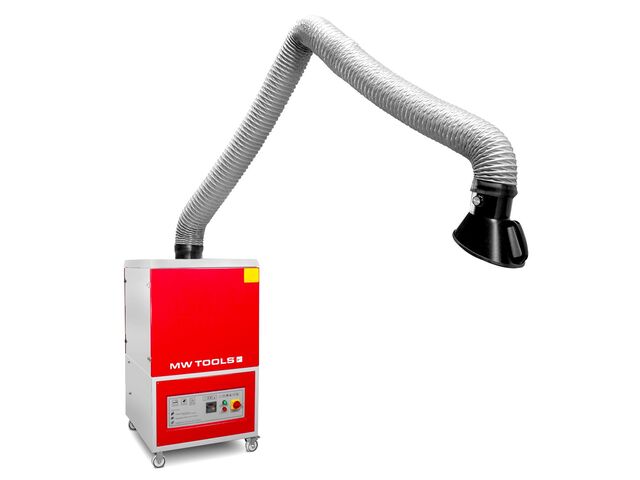 Aspirateur de fumée de soudage mobile 2600m³/h 2,2kW 3x400V MW Tools LA2801