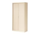 Armoire rideau beige Haute L.1000 mm
