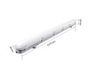 Pack de 6 - Réglette LED 120cm 22/28/34/40W ajustable étanche CCT