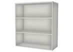 Bibliotheque 90x42x101 gris perle