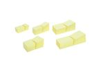 Notes Repositionnables Businesst Jaune pastel 51 x 76 Lot de 12