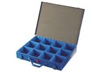 Metal Box With 12 Removable Compartments