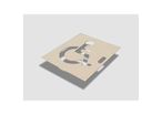 Pochoir - handicap - pour peinture au sol - 25, 50 OU 120 cm