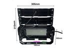 Projecteur LED Puissant Industriel 200W IP65 Noir