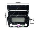 Projecteur LED Puissant Industriel 200W IP65 Noir