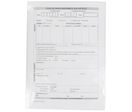 Etui en pvc transparent 15/100 21x29,7cm lot de 10