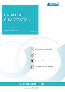 CATALOGUE CLIMATISATION GAMME INDUSTRIELLE
