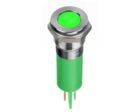 Indicateur LED à montage sur panneau RS PRO 24 V Vert IP67