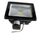 Projecteur LED 50W avec détecteur de mouvements