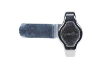 Manutan Expert - Moraillon Porte-Cadenas pour Vestiaire - Zamak - 10 Ans Garantie - Éco-responsable