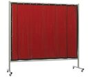 Cepro - Écran de soudure OMNIUM - 215 cm x 200 cm - Beige - Mobile - Norme EN 1598