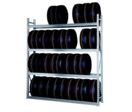 Rayonnage industriel mi-lourd | Stockage de pneus – Version galvanisée