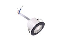 Mini Spot LED Encastrable 3W 38° Rond Noir SMD
