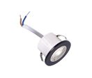 Mini Spot LED Encastrable 3W 38° Rond Noir SMD