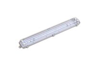 Réglette étanche double pour Tube LED T8 IP65 (Boitier vide) - 60 cm