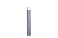 Borne LED Extérieure 80cm GRIS IP54 Aluminium