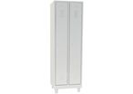 Vestiaire Industrie Propre 2 Cases-pieds Gris - Moraillon