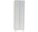 Vestiaire Industrie Propre 2 Cases-pieds Gris - Moraillon