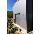Bâtiment métallique accolé extension type ECORAPID®
