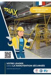 Catalogue Barrières Ecluses TRIAX 