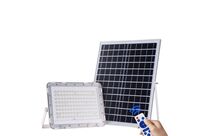 Projecteur Solaire LED 20W IP65 (Panneau Solaire + Télécommande Inclus) - Blanc Froid 6000K -