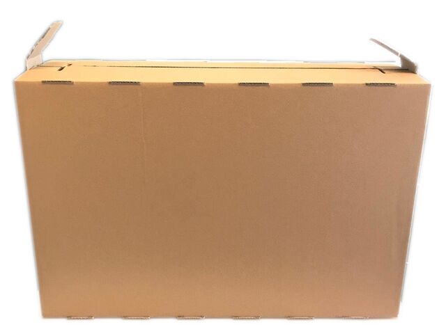 Caisse en carton ondulé avec auto-centreur intégré | Stabl’Box