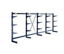 Bito - Rayonnage Cantilever Canti-Light Simple Face - 1980x1247x600mm - 3 Niveaux - 695kg Max - Bleu Époxy