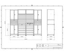 Établi d'atelier industriel 2480 mm PRACO M T18 - Plateau en hêtre massif - Éclairage LED - Tiroirs et armoire MW Tools PRAM1860T18
