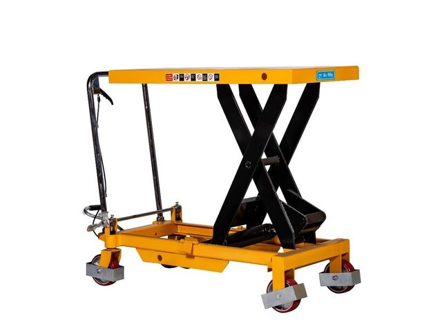 Table élévatrice manuelle 750 kg