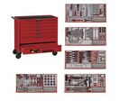 Servante rouge midi 7 tiroirs Teng Tools TCMM498N2