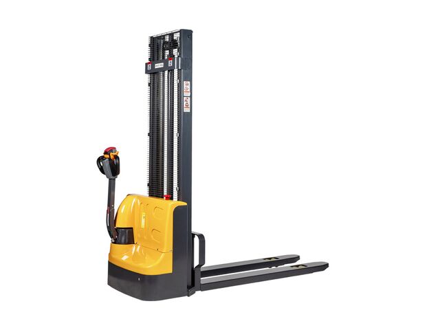 Gerbeur électrique levée 3500 mm - Longues fourches 1550 mm