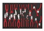 Jeu de pinces Foam4x4 tray 17 pièces Teng Tools TTEMB17