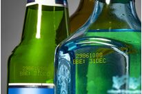 Encre jaune à séchage rapide secteur embouteillage | Linx 1088 