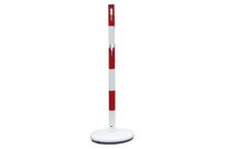 Poteau de balisage acier sur platine