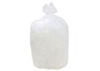 Manutan Expert - Lot de 250 Sacs-poubelle HDPE 110L Transparents - 20 microns - Éco-responsable