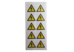 Signalisation de danger électrique | Étiquette de sécurité RS PRO 50 × 50 mm ISO 7010