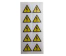 Signalisation de danger électrique | Étiquette de sécurité RS PRO 50 × 50 mm ISO 7010