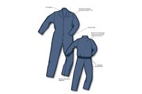 Combinaison maintenance albâtre - 67% polyester