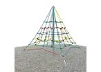 Jeu à grimper Pyramide en corde