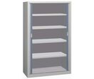 Armoire A Rideaux 4 Tablettes 530x1200x1980mm