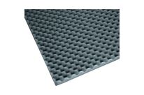 Panneau d&amp;#039;insonorisation Ondulé Anthracite - Polyuréthane 50mm - 750x1000mm - Réduction Sonore Efficace
