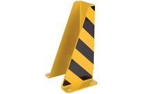 Crash Stop - Sabot de protection profil-U Acier Jaune - 245mm Longueur - Usage Entrepôt