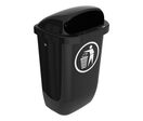 Poubelle d'extérieur en plastique