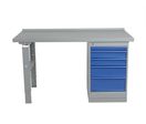 Table de travail panneau acier