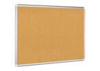 Manutan Expert - Panneau d'affichage en liège 90 x 180 cm - Cadre aluminium - Idéal Lean Management