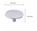 Ampoule E27 LED 24W 220V 120° Projecteur - Blanc Froid 6000K - 8000K